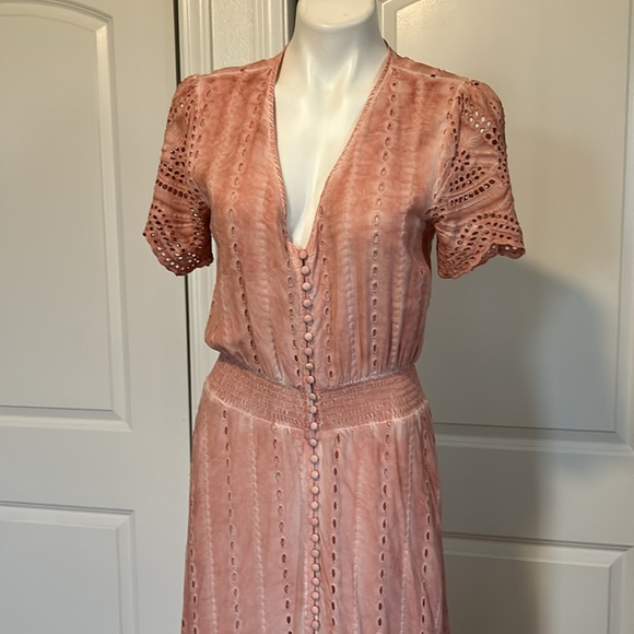 Young Fabulous & Broke Pink High Low Dress - Picture 3 of 9